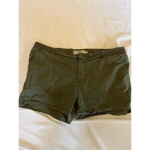 Sonoma Green Shorts Size 20W Bermuda